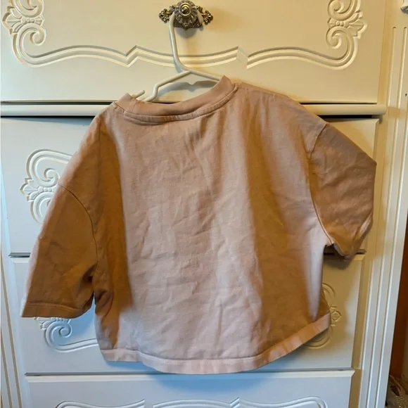 Nike Sportswear Crop Tee Beige Women’s Small - Picture 11 of 12